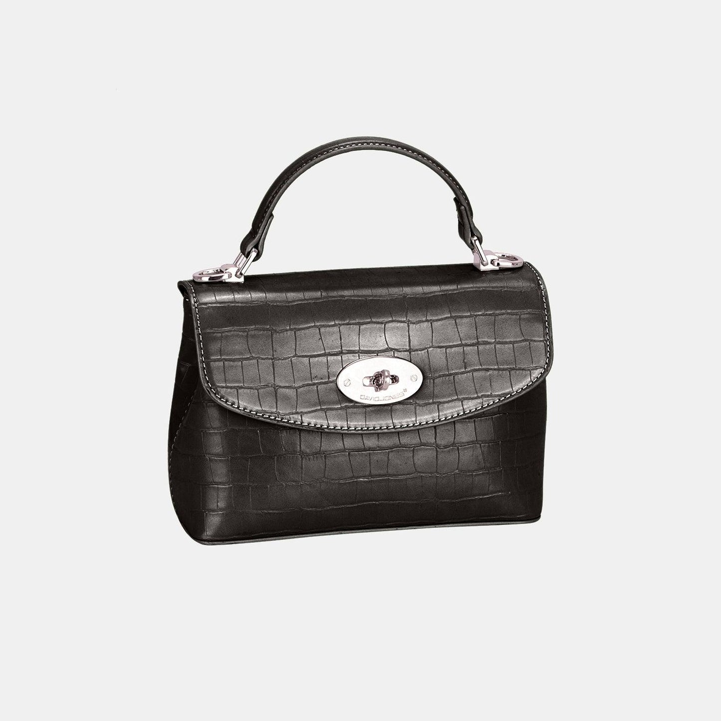 David Jones Texture  Leather Handbag