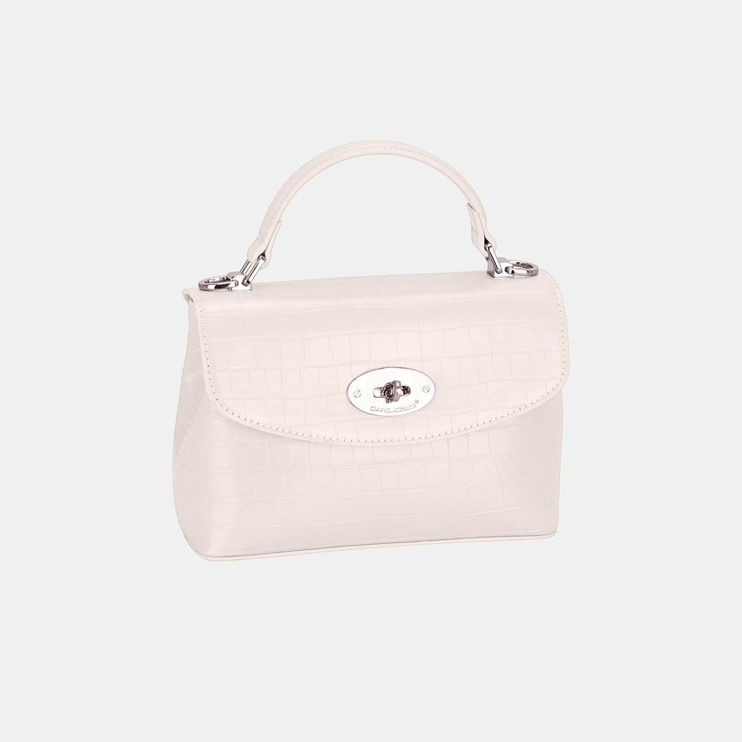 David Jones Texture  Leather Handbag