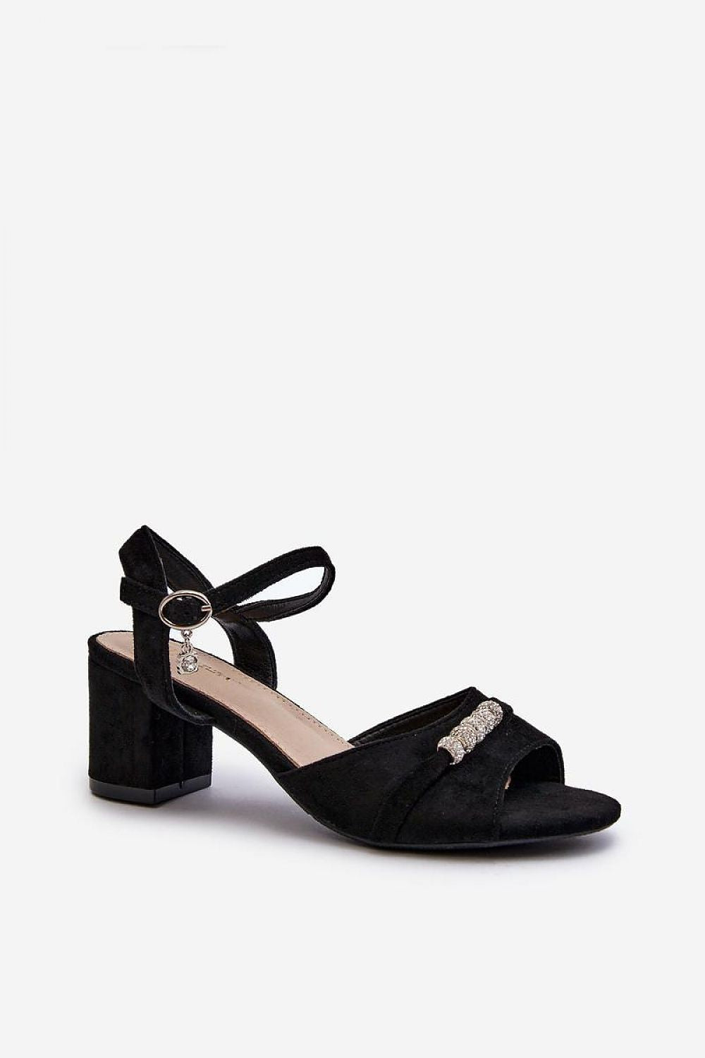 Avenari Soft Suede Embellished Sandals