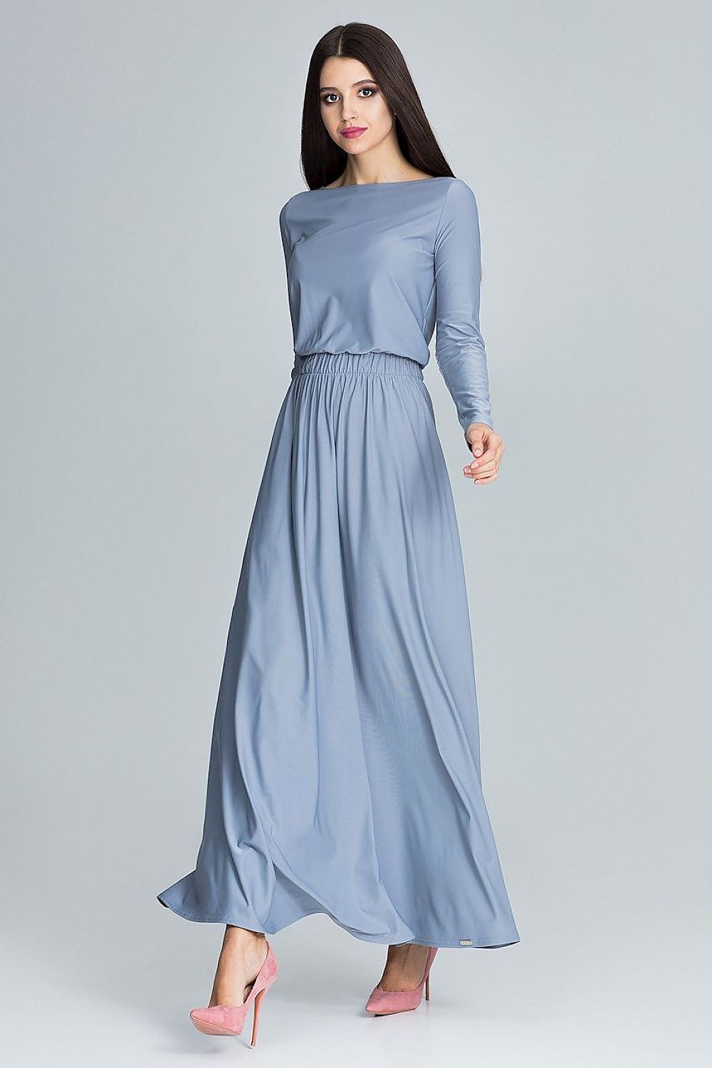 Naleira Soft Drape Maxi Dress
