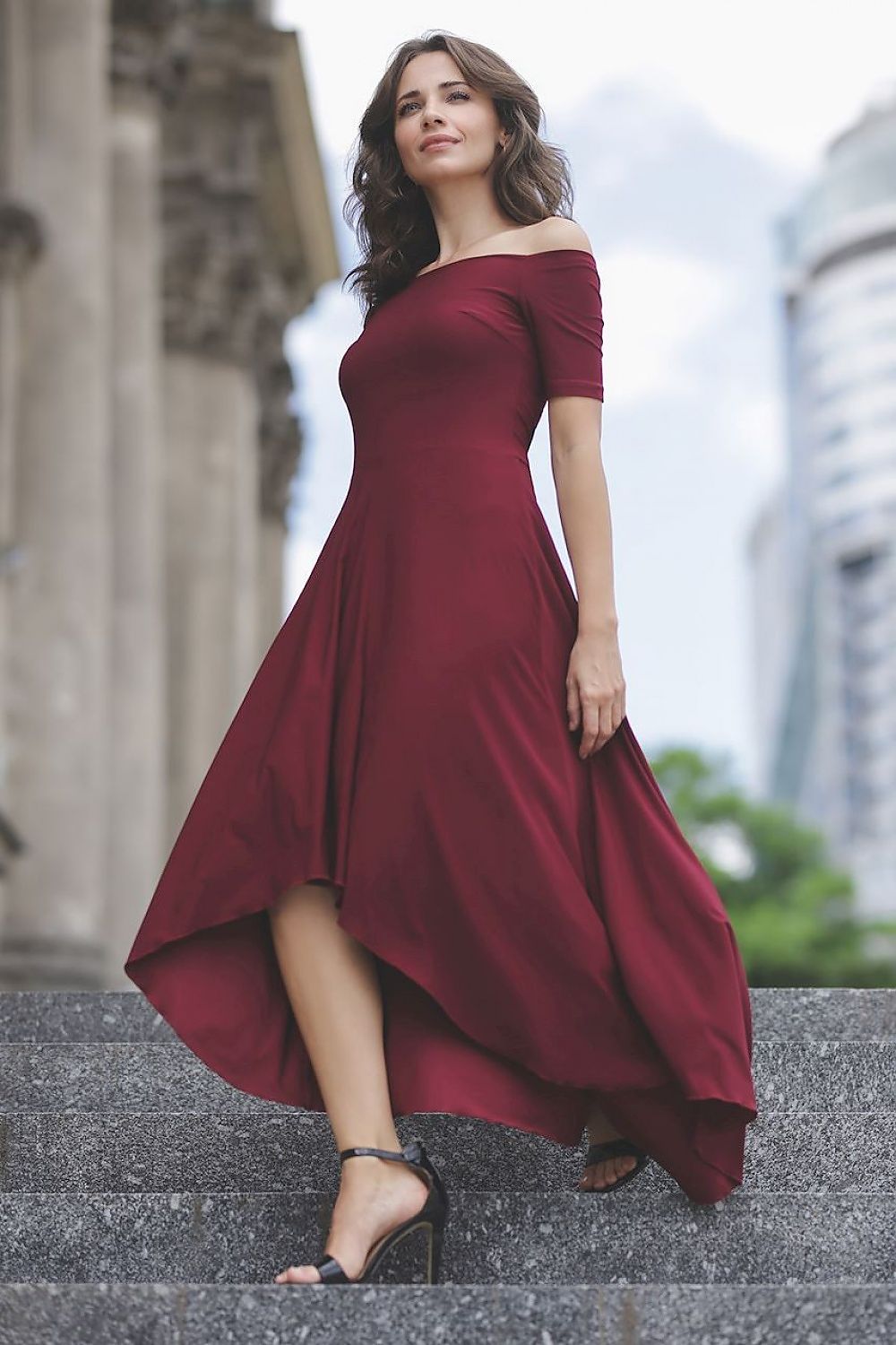 Aymera One-Shoulder Cocktail Dress
