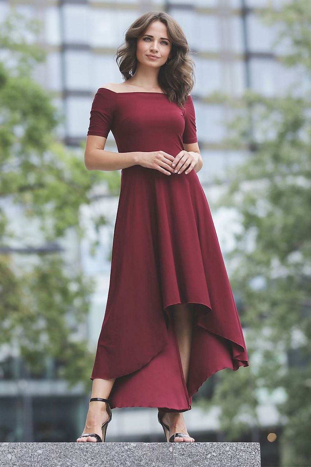 Aymera One-Shoulder Cocktail Dress
