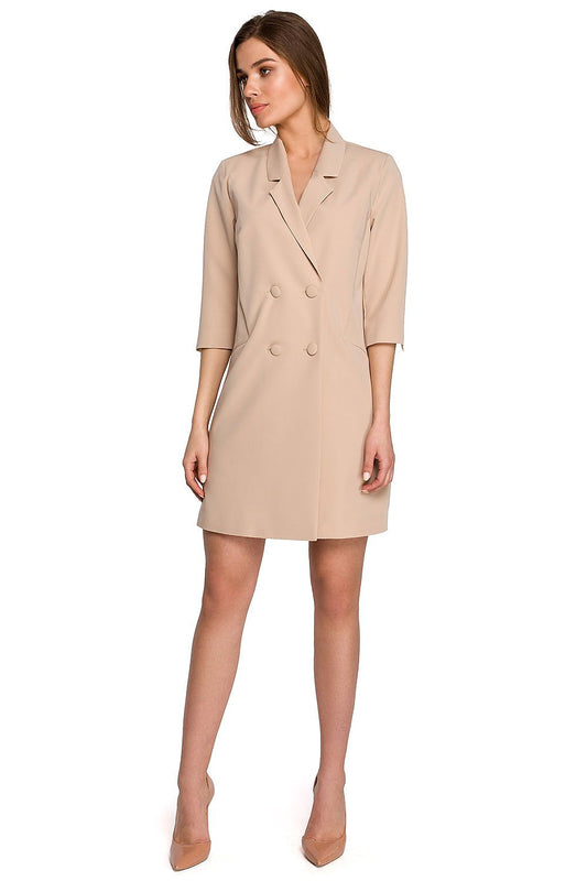 Monet Belted Blazer Dress