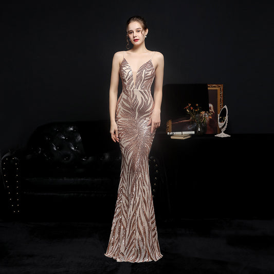 Twilight Shimmer Mermaid Gown
