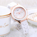 Trendy Fashion Waterproof Ladies Ceramic Watch (See size chart where applicable)