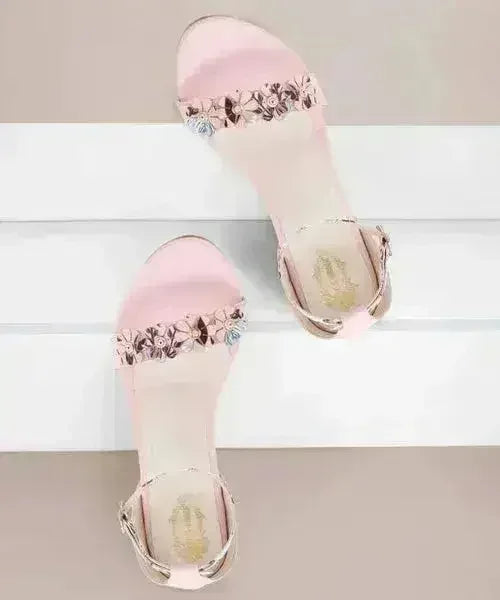Women Pink Heels Sandal