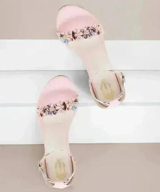 Women Pink Heels Sandal