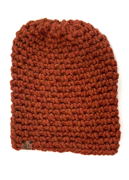 Women's Slouch Hat | Spice Orange Beanie
