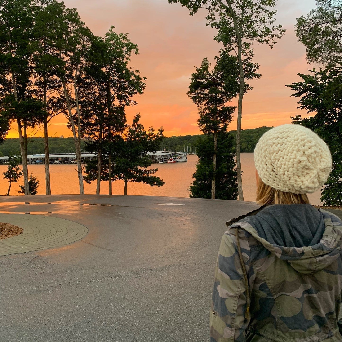 Women's Slouch Hat | Off White Beanie