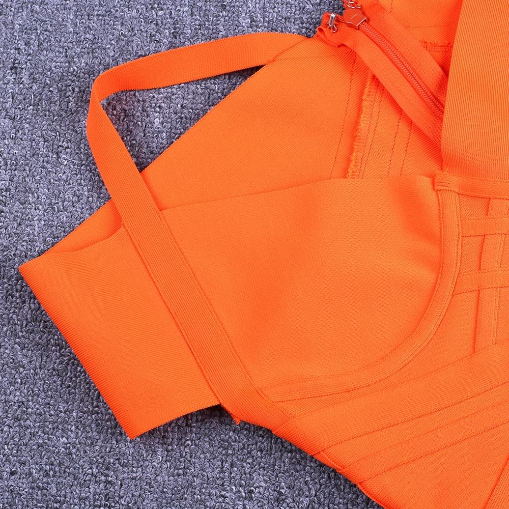 Nysara Off‑Shoulder Bandage Dress