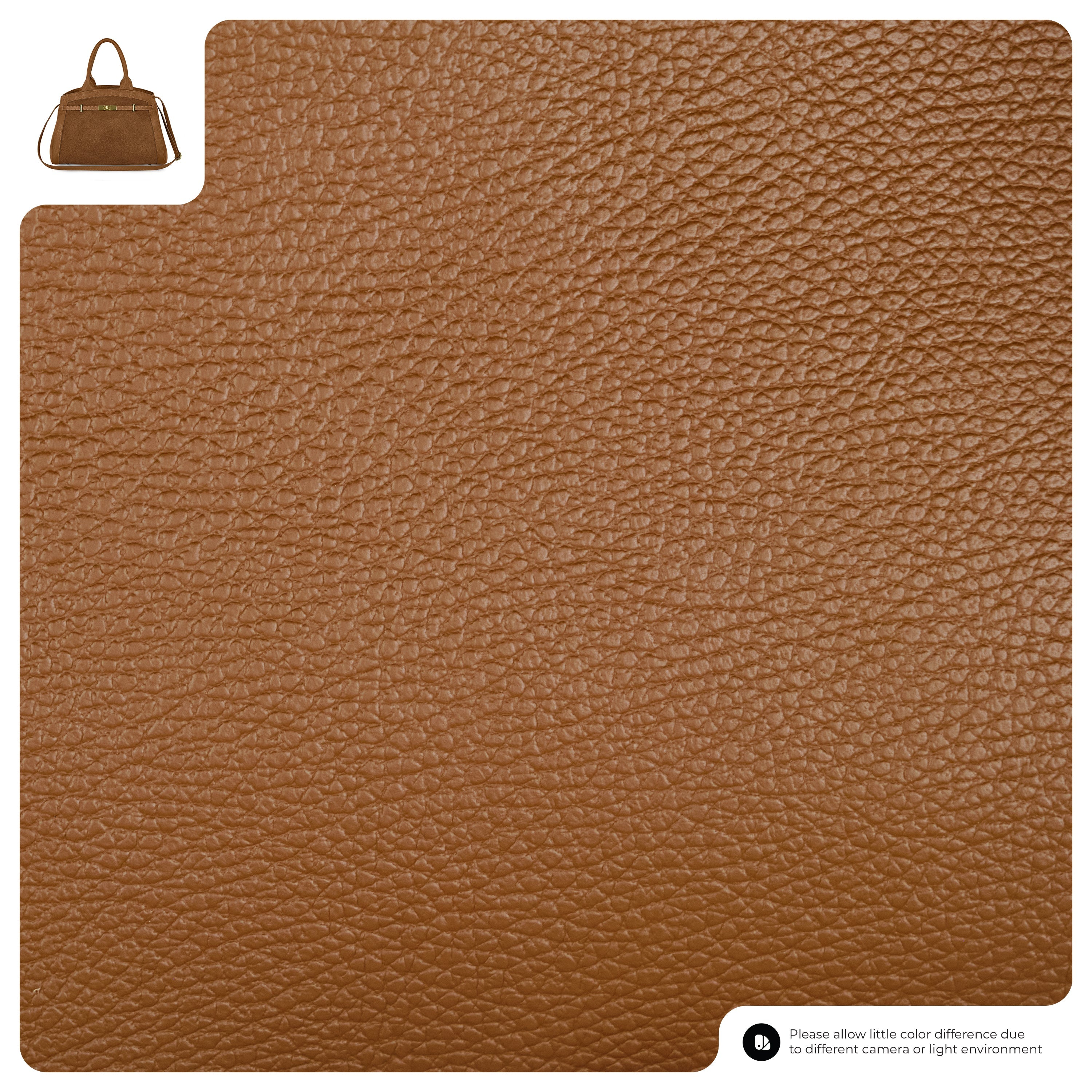 Italian Genuine Suede & Calf Leather Top-Handle Bag 333155