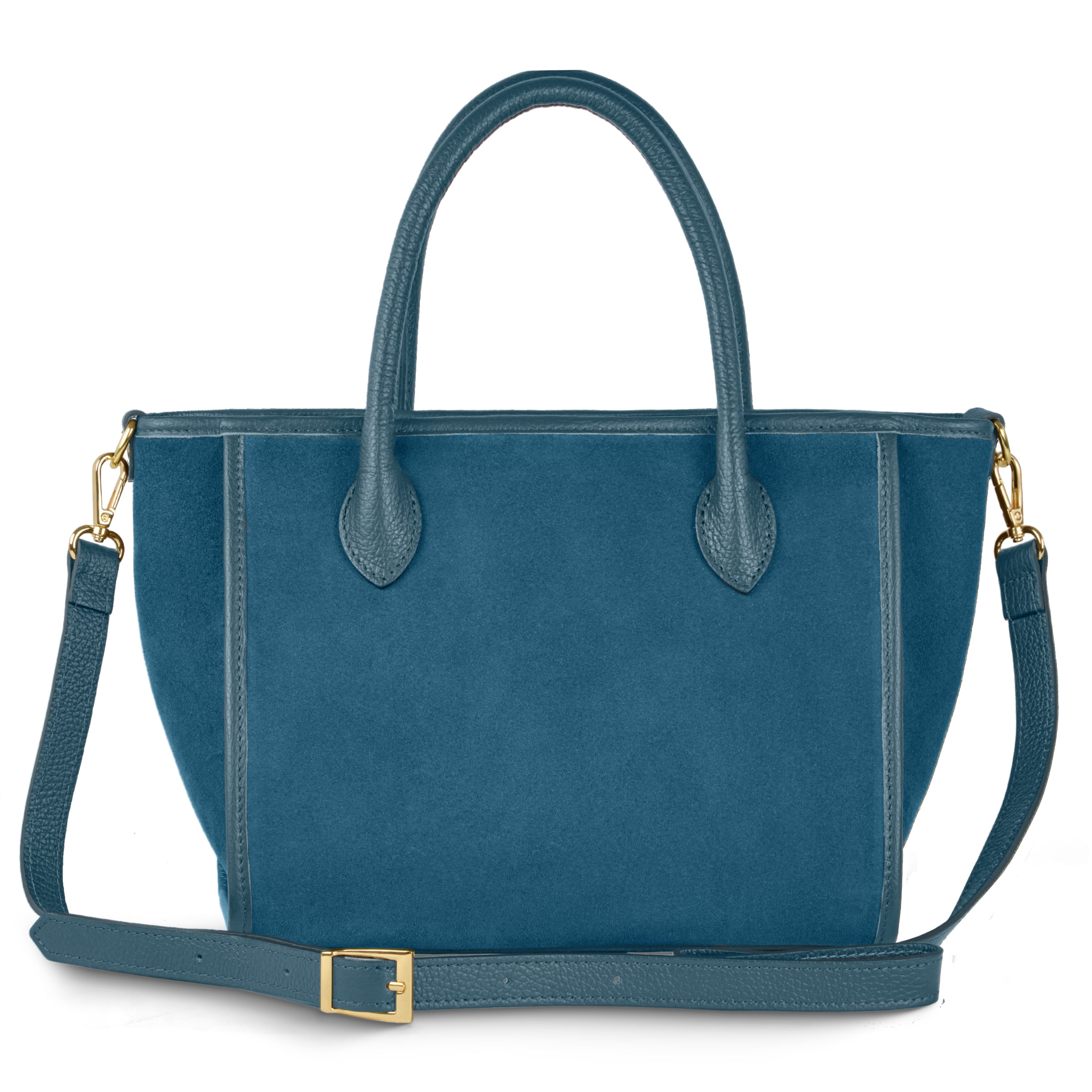 Italian Genuine Suede Top-Handle Bag 292711