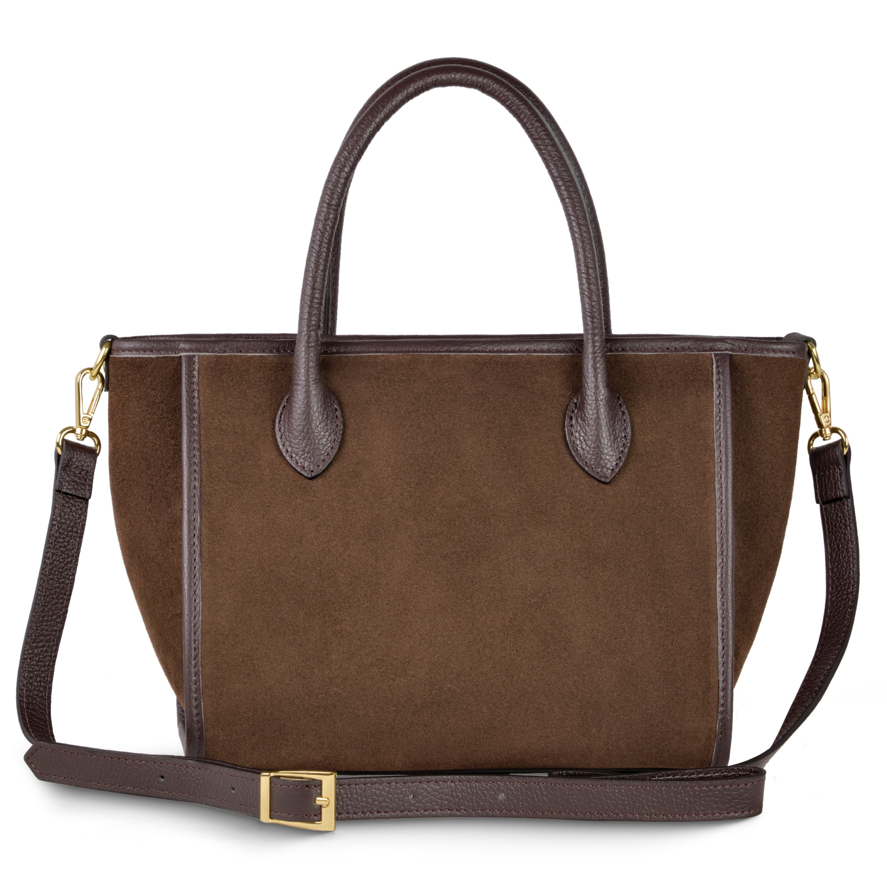 Italian Genuine Suede Top-Handle Bag 292711