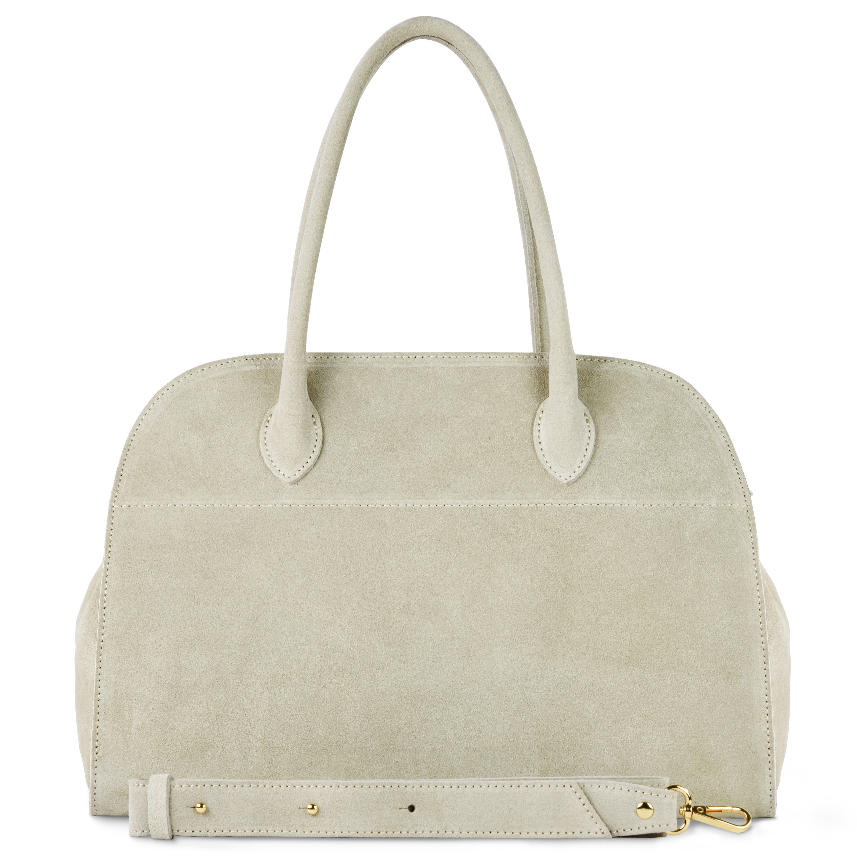 Italian Genuine Suede Top-Handle Bag 413912