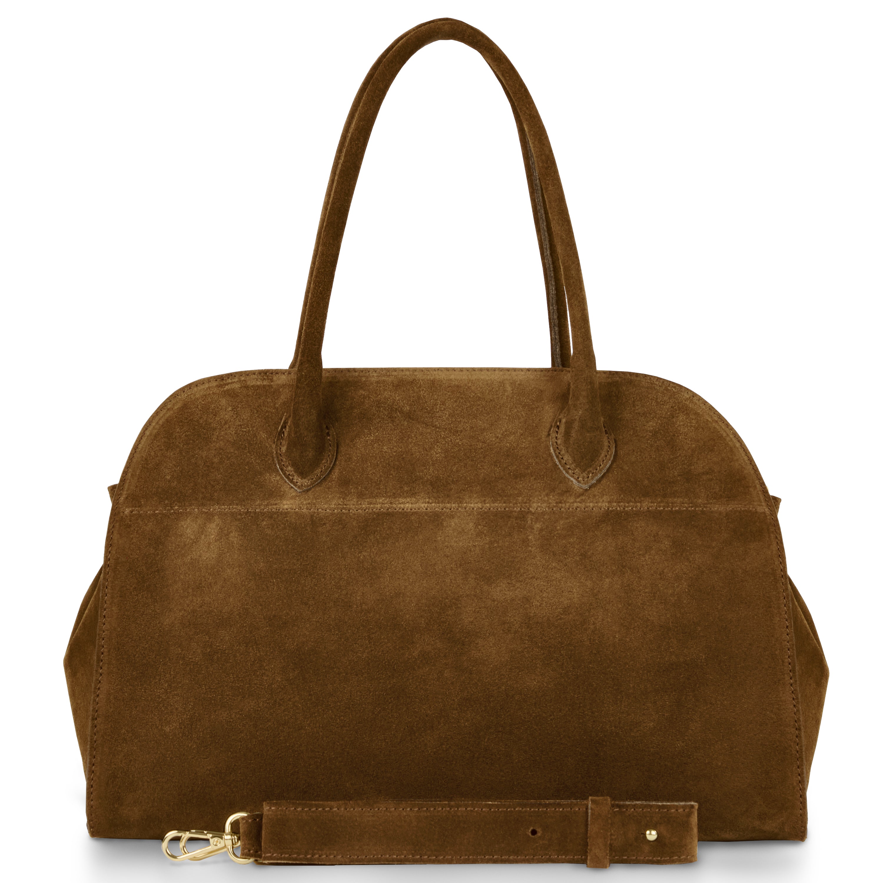 Italian Genuine Suede Top-Handle Bag 413912