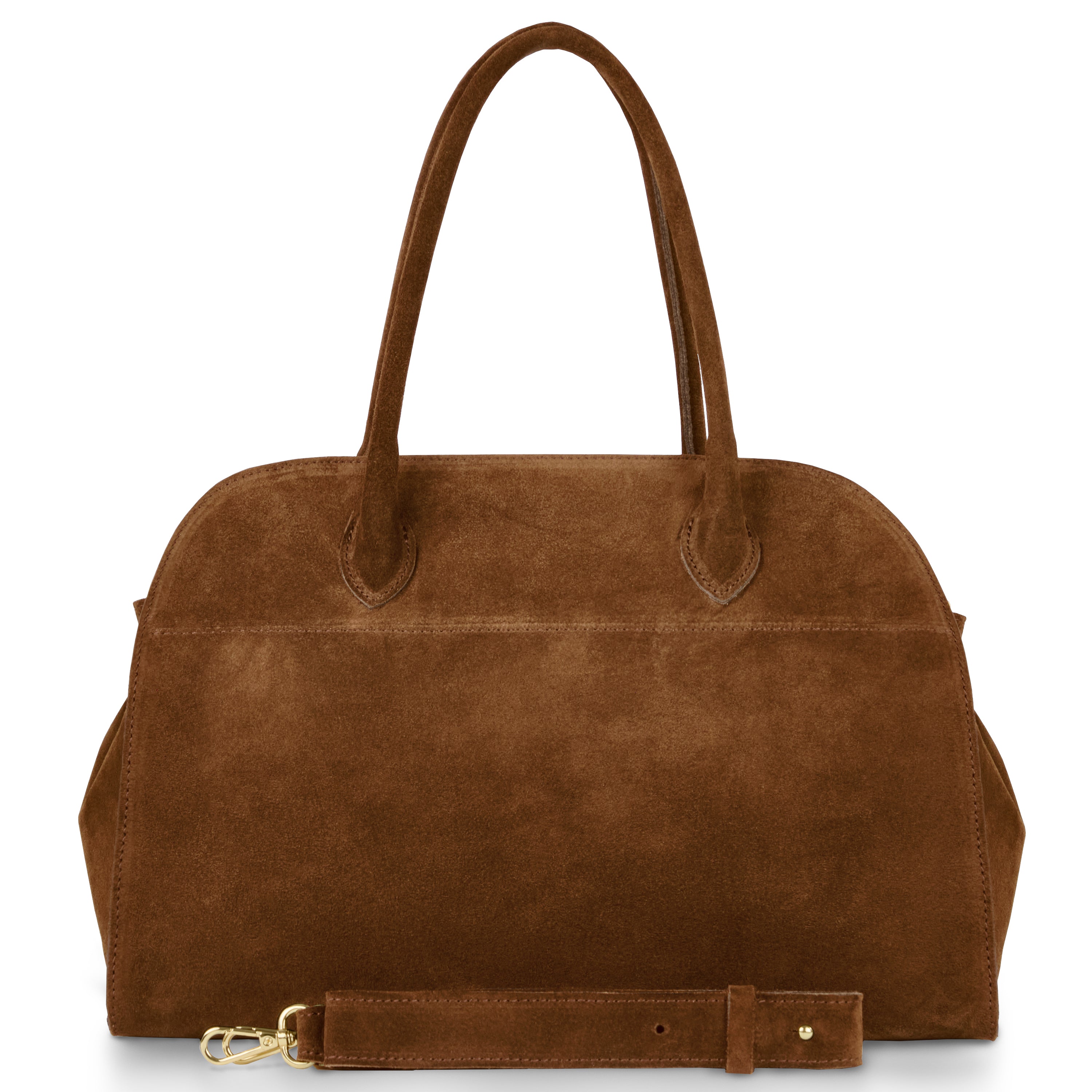Italian Genuine Suede Top-Handle Bag 413912