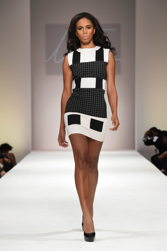 MonoEdge Colorblock Dress